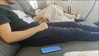 Huge cock cuckold with my step sister, she thought I was her boyfriend