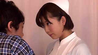 Fabulous Japanese slut in Amazing Stockings, Cunnilingus JAV movie