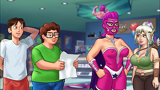 Sexy Fighter in Front of Us -summetime saga