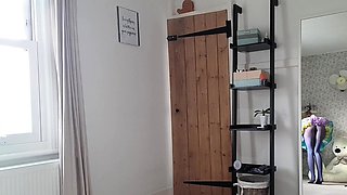 Blonde teen Sierras first erotic masturbation video