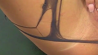 Mature Charn Is Your Sexy Secretary Today and She Wears a Skimpy Dress and Black Tights