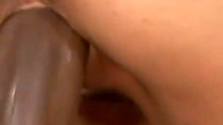 A Skinny Tattooed Slut Gets Her Pierced Pussy Hardcore Wrecked by a Big Black Cock.