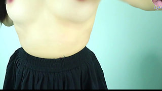 Horny Thai Student Gets Fucked with Cum all over her Skirt