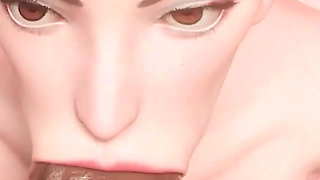 Chun Li 3D Porn Blowjob POV - Sucking Big Dick Street Fighter
