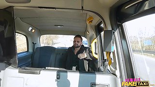 Angel Wicky’s Blonde Passion in Taxi with Heat