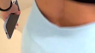 Hot Big Ass & Tits Latina Seduces Boy at Gym