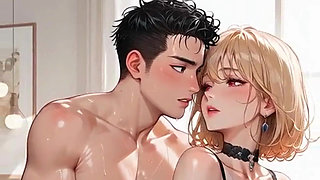Married Blonde Gave Her Pussy to Her Stepbrother. Waifu Hentai Animation.