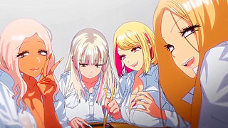 4 girl vs 1 boy hardcore xxx