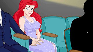 Wild hookup game with big ass princess after dark