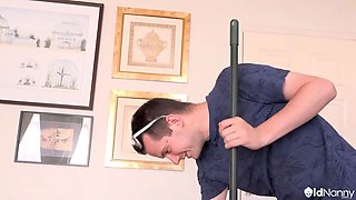 BBW Catherine Can Doing A Striptease For Sam Bourne AGEDLOVE