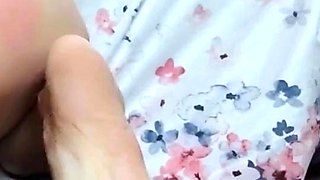 Big-Booty Teen Rides Dildo - Spanking Solo Webcam Show