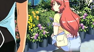 Fingering her Hairy Pussy (Hentai)