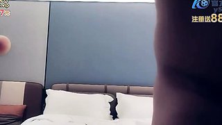 Japanese teen in white cotton panties masturbates