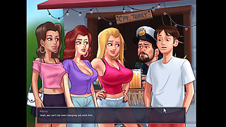 Summertime saga - Ive helped Diana with her milk and fucked Jenny