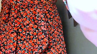 Blonde emo amateur solo masturbation