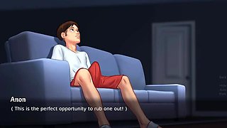 Desi Aunty Hot Summer Saga - Animated Hentai Fuck in 3D Game