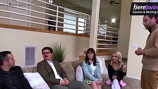 Busty light-haired receives a super-fucking-hot handjob