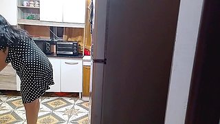 Movie Scene Between Pots and Pans Fucking in the Kitchen