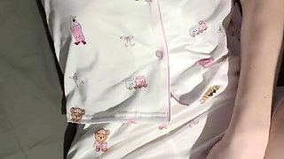 Rubbing Myself Thru My Cute Pjs