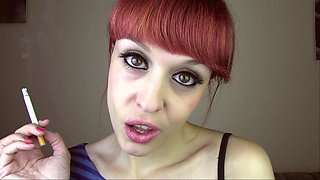 Smoking Fetish Extreme Close-up