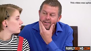 Dakota Burns Virgin Stepniece Blowjob Fucked by Sleazy Step Uncle