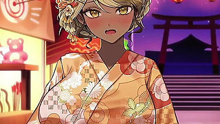 Toys, My Cock and a Yukata // Vlover Game #16 All Scenes