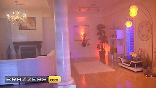 Brazzers - fellating hot maddy may is prepped to take two schlongs & have a dual penetrating threesome