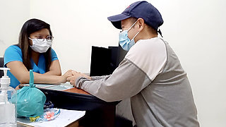 Patient Falls in Love with Doctor in Doctor's Office and Achieves an Intense Herd