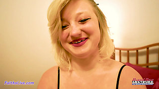 Busty Petite Blonde Faiths Hope Fresh Face Deepthroat And Wild Ride!