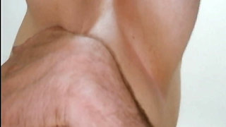 Seen to below BBW wife with  slapping breasts