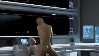 Nexus-3: in My Orbit. Sexy Busty Blonde Has Best Sex in a Space Station