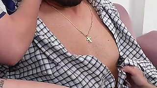 Threesome with Two Schoolgirls with the Bifida Tongue Get Out of Control and Casually Pass the Subject