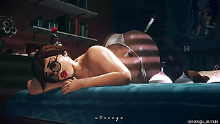 Mei black big cocks