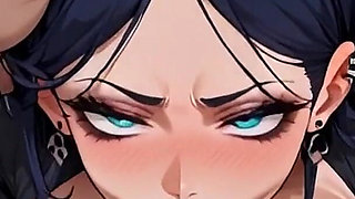 Anime Ai My Ex-girlfriend Invites Me to Her House to Give Me a Deep Throat