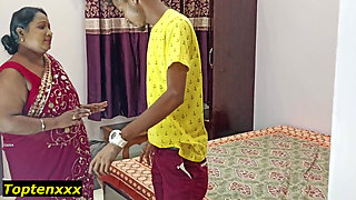 Desi Bhabhi Real Homemade Sex with Clear Bangla Talking