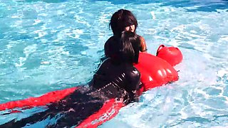 TANGENTOD Latex Pool Float Play