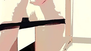 Anime MILF's Golden Shower Reign