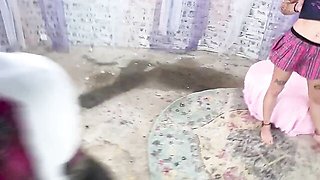 Provocative Anuskatzz and Lily Lu - skinny girl smut - Dirty Dreaz