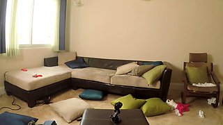 Beautiful girl with three guys foursome Blondes Group Sex