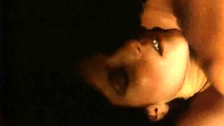 Shower and blowjob for brunette milf