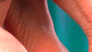 Cold Ignoring Mistress Accepts Foot Licking From Horny Slave Released From the Basement for 30 Minutes