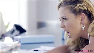 Van Wylde and Cherie Deville's blowjob action by Moms Teach Sex