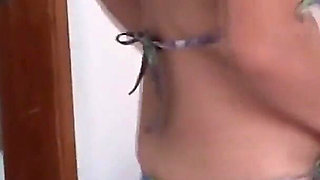 Video 2 of 3 - My 58 Year Old Hairy Wife Flashes on the Beach, Masturbation, Fucked, Cumshot