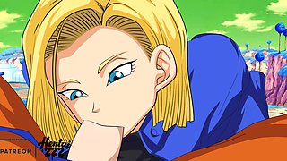 Dragon Ball Android 18 Fucked Hard Creampie Hentai