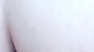 With Oil and Inserted My Finger Into Her Ass Hole and Then Inserted My Full Cock and Ejaculated Inside Her Big Ass