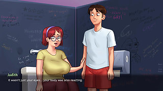 All sex scenes with Judith and Tammy - Summertime Saga 21.0.0