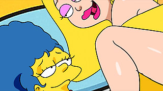 Marge  futa x Francine fuck