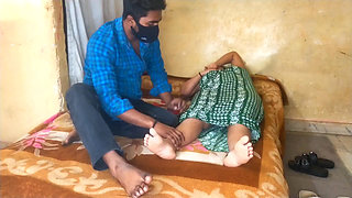 Stepbrother sex with step sister and gave her pleasure the whole night