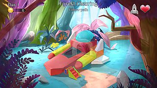 Shrinking man, shrinking, shrinking animation