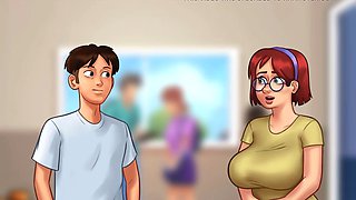Summertime Saga reimagined with two Mrs. Smith by MissKitty2K